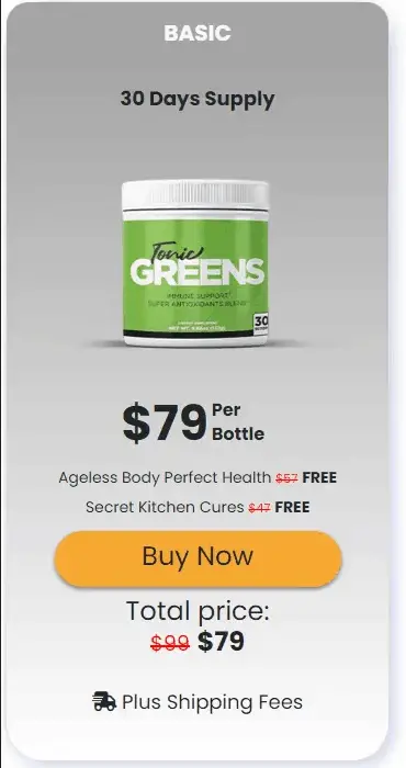 tonic greens price-1 bottle