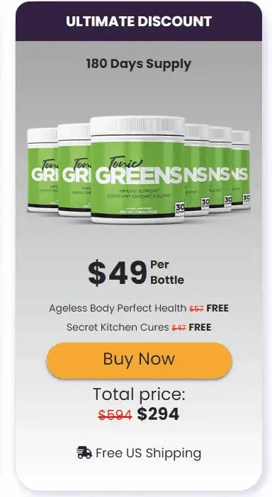 tonic greens price-6 bottle